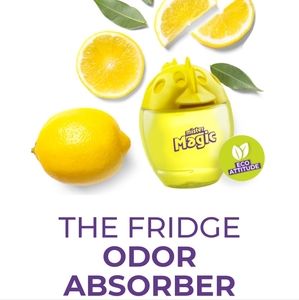 🍋 2~Mister Magic Natural Lemon Extract Refrigerator Odor Absorber